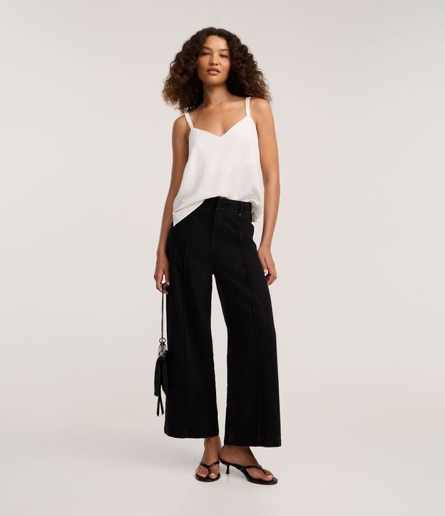 Blusa de Asa en Airflow con Escote V 2