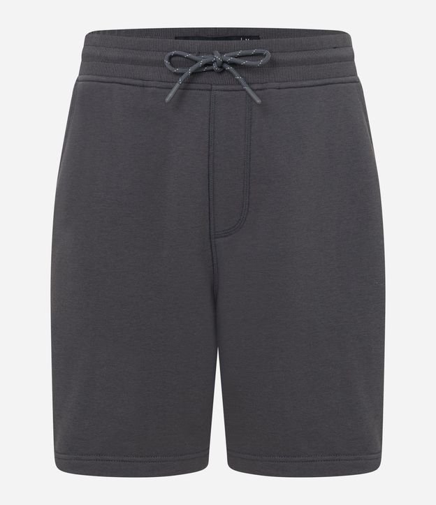 Bermuda Slim en Algodón con Felpa y Bolsillos 5