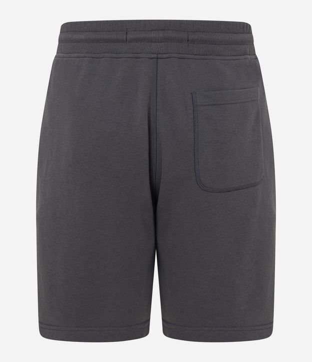 Bermuda Slim en Algodón con Felpa y Bolsillos 6