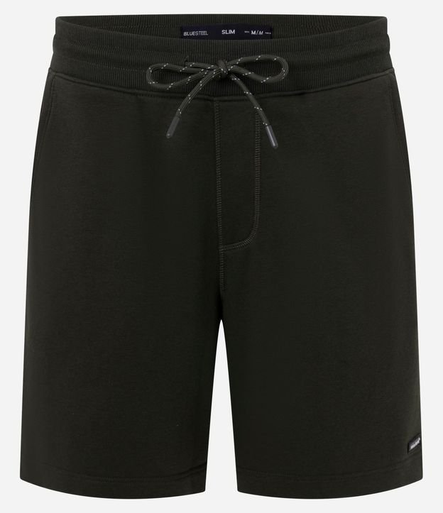 Bermuda Slim en Algodón con Felpa y Bolsillos 5