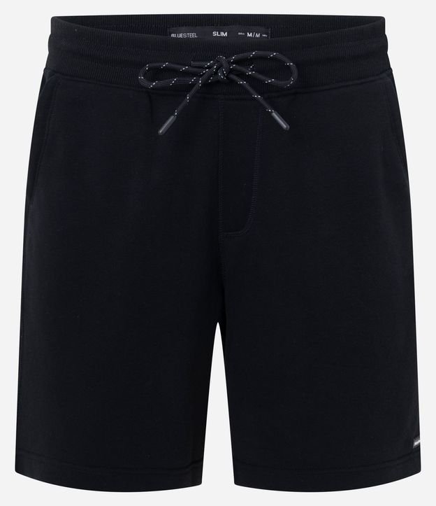 Bermuda Slim en Algodón con Felpa y Bolsillos 5