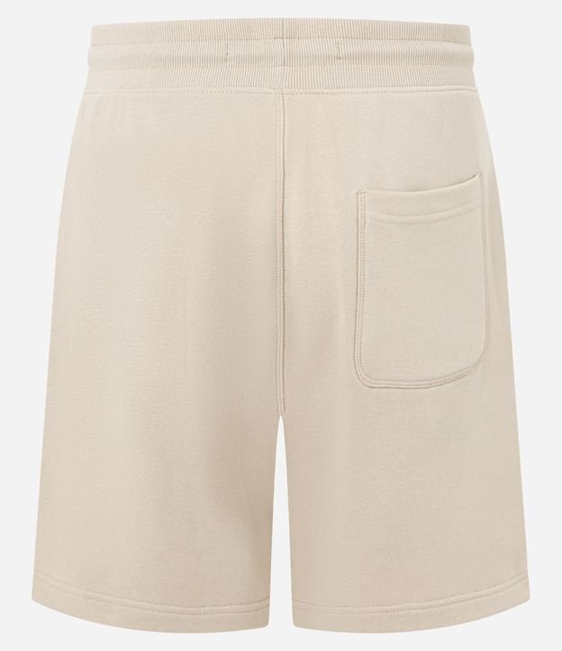 Bermuda Slim en Algodón con Felpa y Bolsillos 6