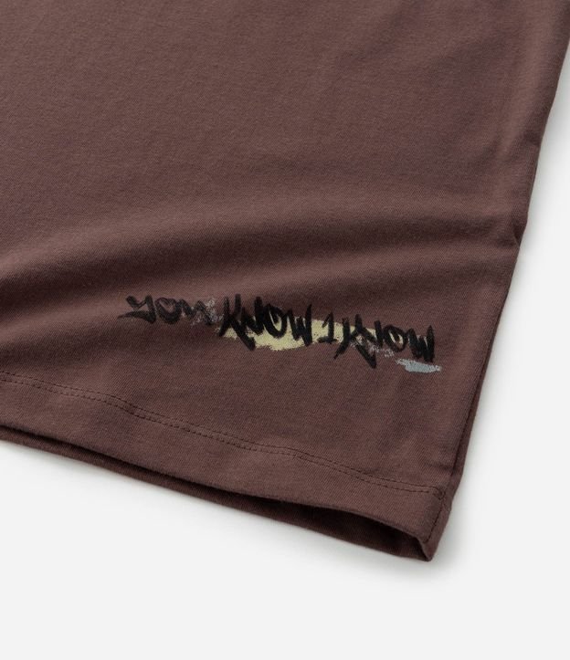 Remera Infantil con Letras Grafiteadas- Talle 5 a 14  Anos 6