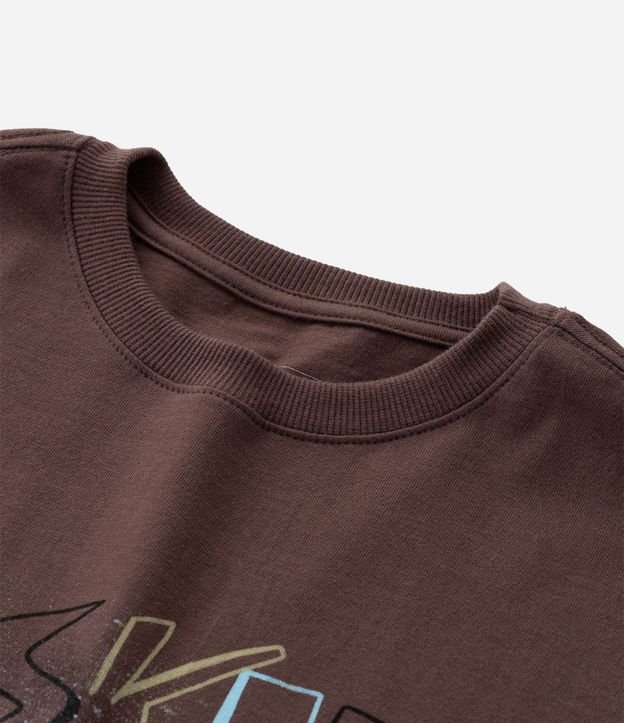 Remera Infantil con Letras Grafiteadas- Talle 5 a 14  Anos 8
