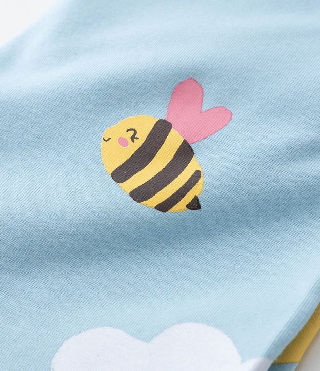Pantalón Legging Infanitl en Cotton con Estampa de la Natureza - Talle 1 A 6 años 8
