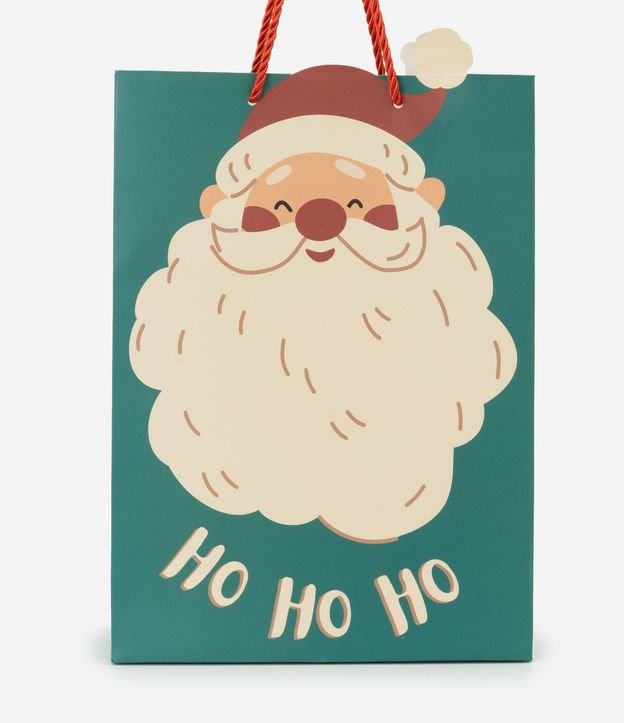 Bolsa de Regalo Pequeña con Estampa Santa Claus 2