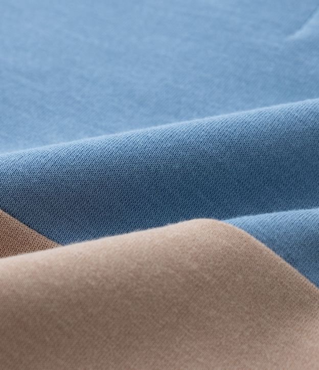 Blusao Infantil en Modal con Estampa Bloque de Color y Bordado - Talle 1 a 6 años 4