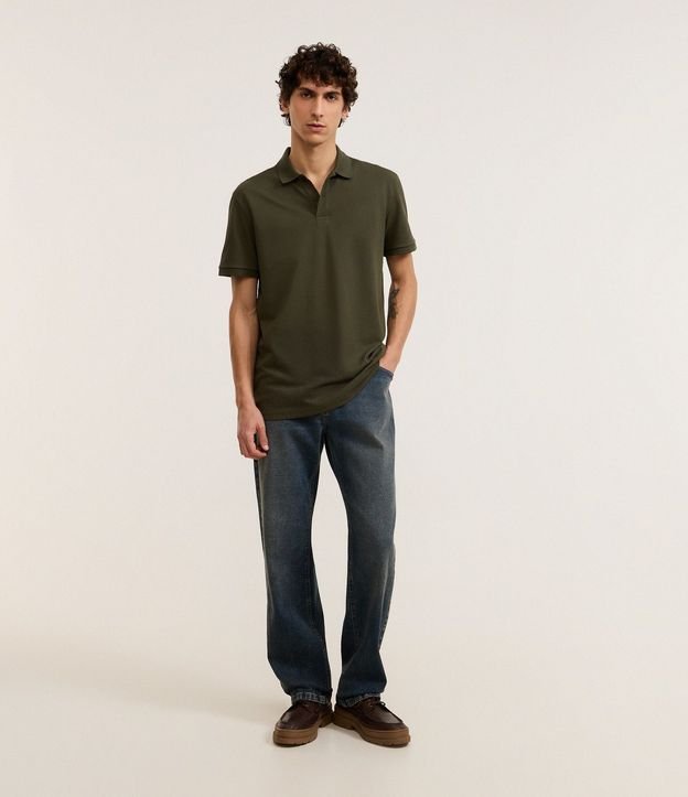 Remera Polo Comfort en Algodón Peruano 4