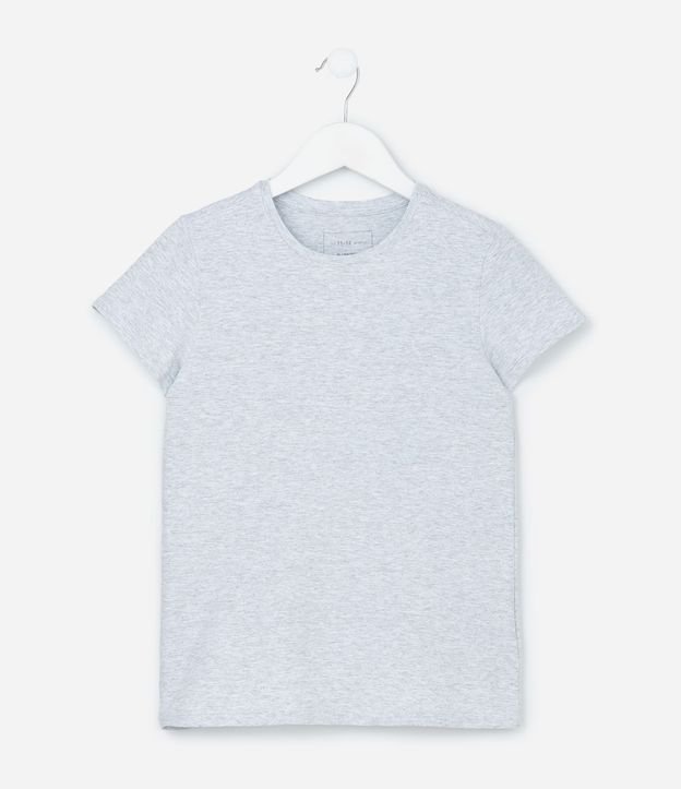 Remera Básica Infantil en Algodón - Talle 5 a 14 años 2