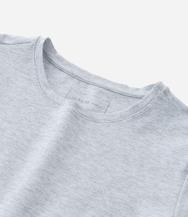 Remera Básica Infantil en Algodón - Talle 5 a 14 años 5