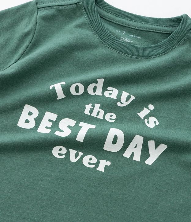 Remera Infantil con Lettering Best Day Ever - Talle 1 a 6 años 5