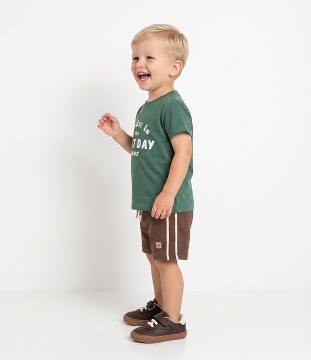 Remera Infantil con Lettering Best Day Ever - Talle 1 a 6 años 2