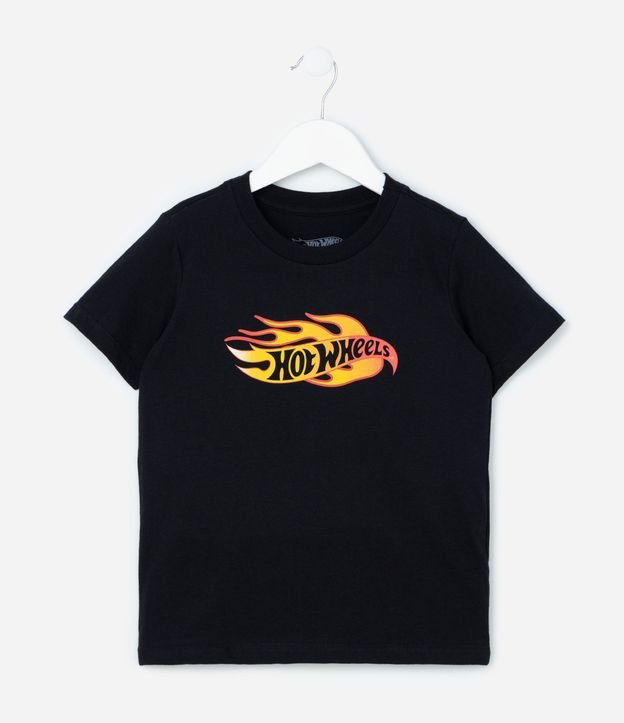 Remera Infantil con Estampa Hot Wheels - Talle 4 a 12 años 2