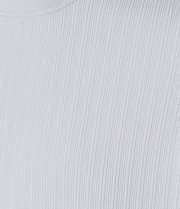 Remera Slim con Textura Vertical 6