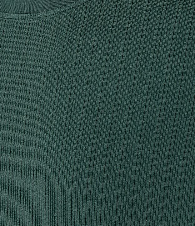 Remera Slim con Textura Vertical 6