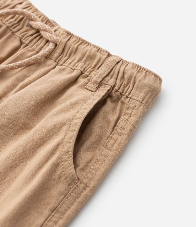 Pantalón Infantil en Lino con Bolsillos - Talle 1 a 6 años 5