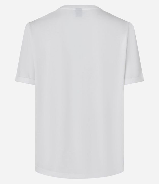 Blusa en VIscolycra con Iconos Metalizados 3