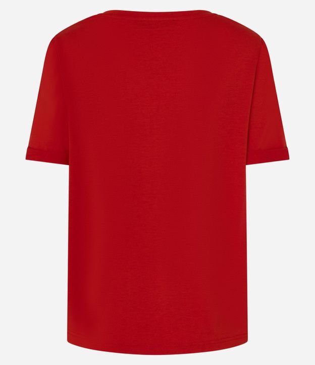 Blusa en VIscolycra con Iconos Metalizados 3