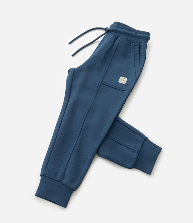 Pantalón Infantil en Modal con Recortes y Bolsillos - Talle 1 a 6 años 7