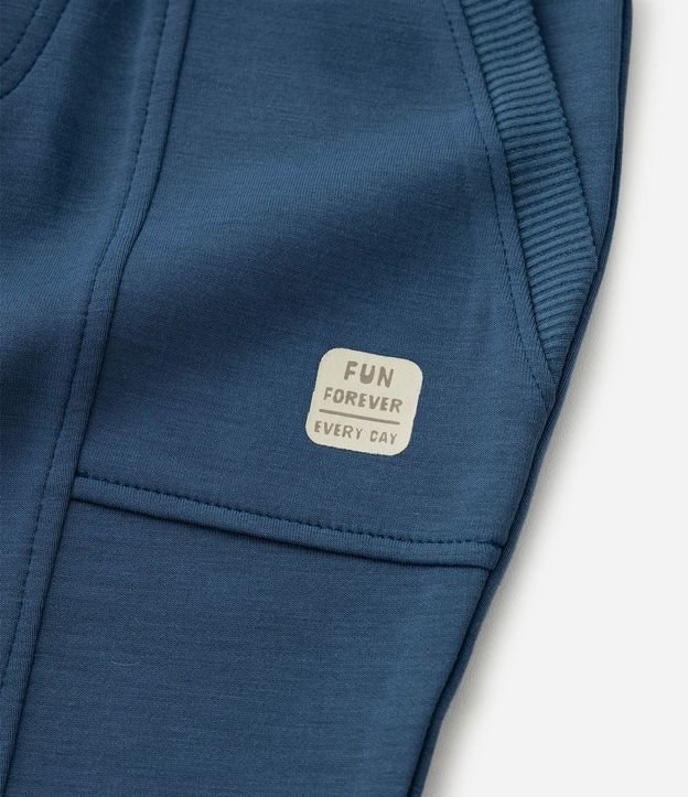 Pantalón Infantil en Modal con Recortes y Bolsillos - Talle 1 a 6 años 8