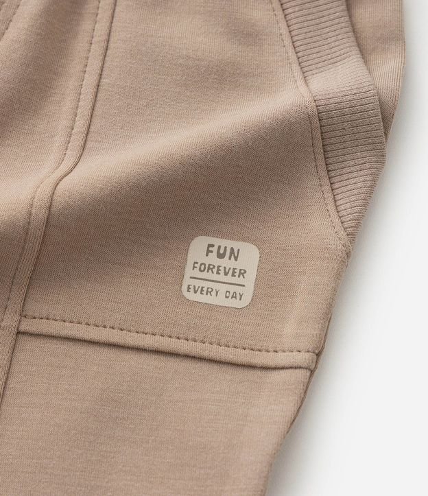 Pantalón Infantil en Modal con Recortes y Bolsillos - Talle 1 a 6 años 6