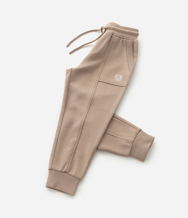 Pantalón Infantil en Modal con Recortes y Bolsillos - Talle 1 a 6 años 8