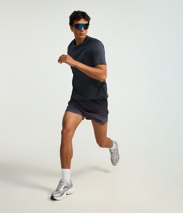 Bermuda Deportiva  Running con Bolsillo Funcional y Estampa Degrade 5