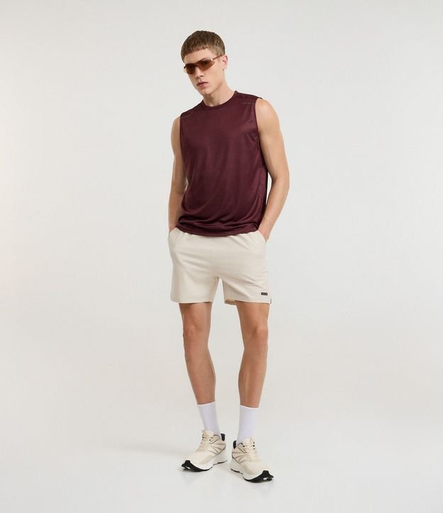 Bermuda Deportiva con Short de Compresión