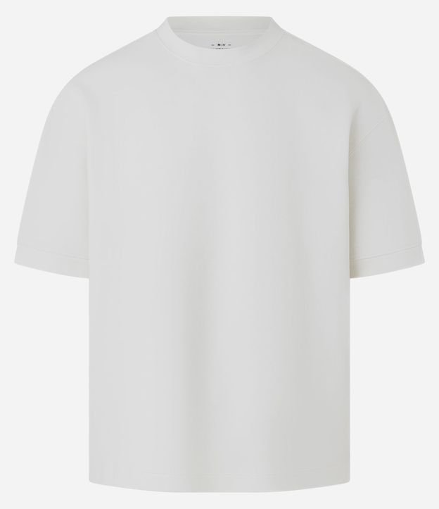 Remera Oversize en Algodón con Sisa Deslocada 5