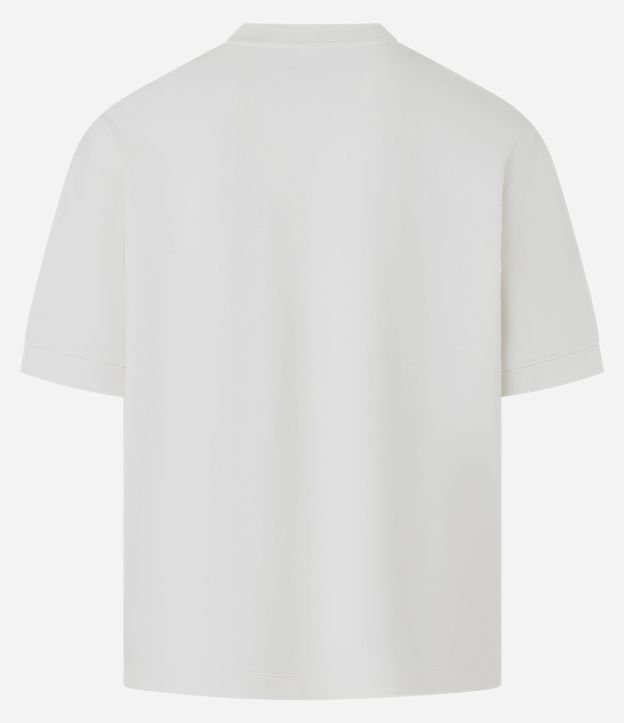 Remera Oversize en Algodón con Sisa Deslocada 6
