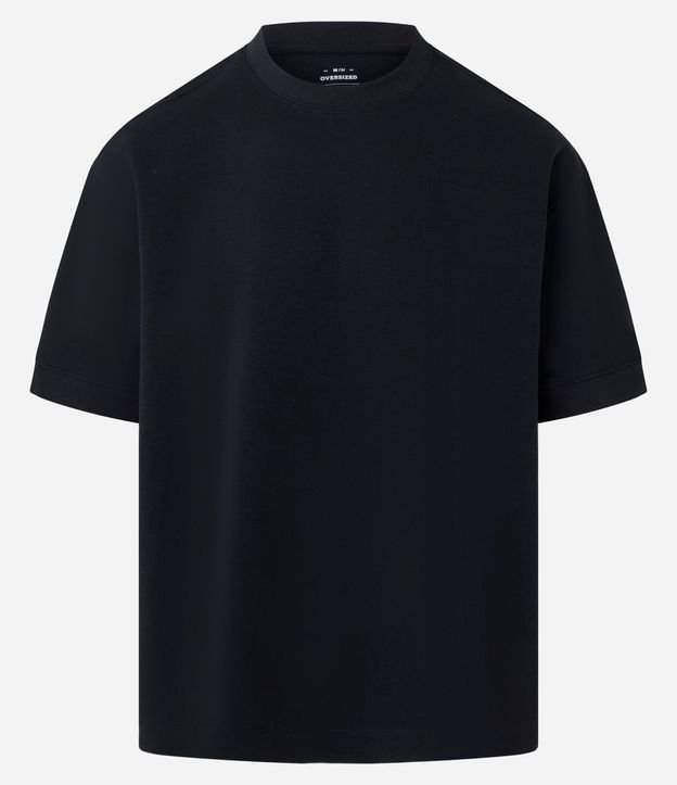 Remera Oversize en Algodón con Sisa Deslocada 5