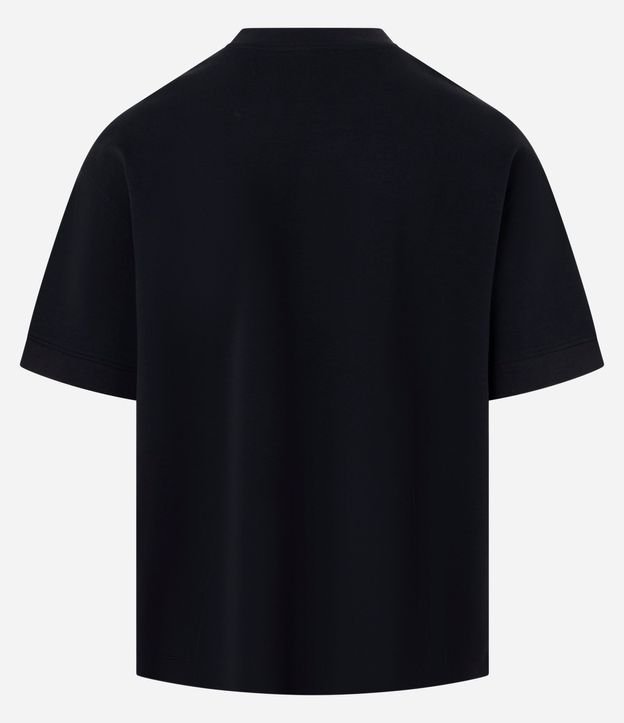 Remera Oversize en Algodón con Sisa Deslocada 6