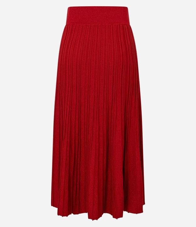 Pollera Evasê Long Midi en Punto con Frisos 10