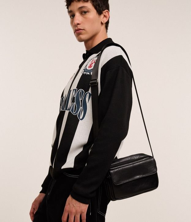 Cartera Shoulder Bag en PU con Bolsillo Flap
