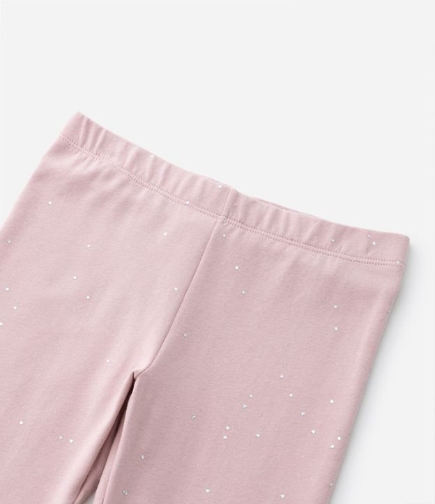 Pantalón Legging Infantil con Brillos Holográficos - Talle 5 a 14 años 4