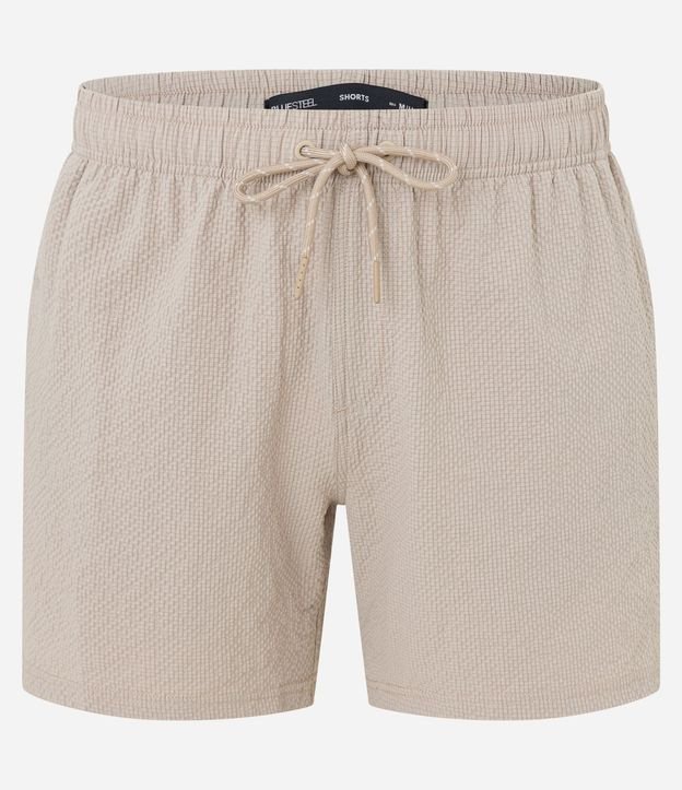 Bermuda Playera Básica en Microfibra Texturizado  7