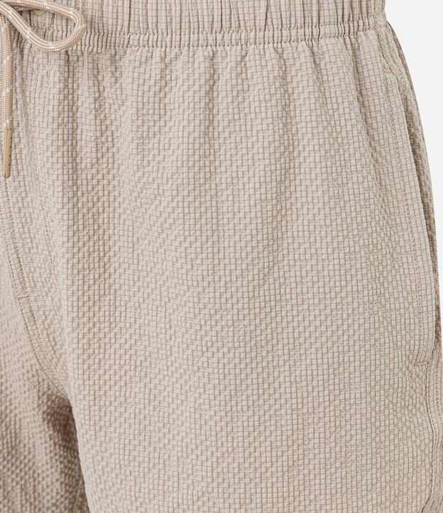Bermuda Playera Básica en Microfibra Texturizado  9