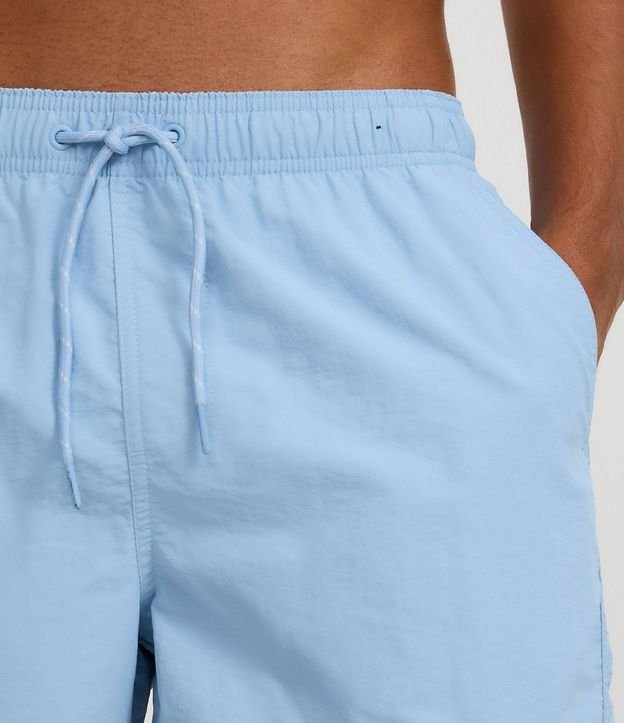 Bermuda Básica en Microfibra con Cintura Elástica y Cordón 3