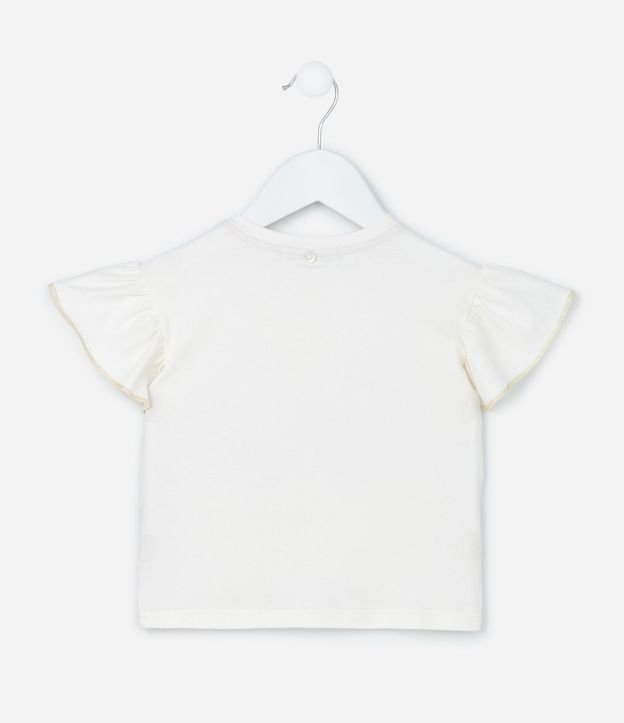 Blusa Infantil con Asas y Estampa de Mariposa - Talle 1 a 6 años 5