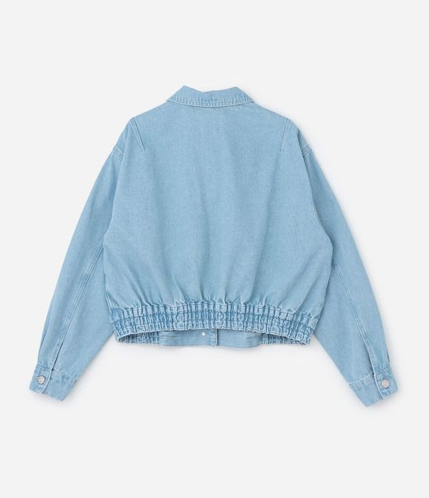 Campera en Jeans con Cintura Elástica Curve & Plus Size 6