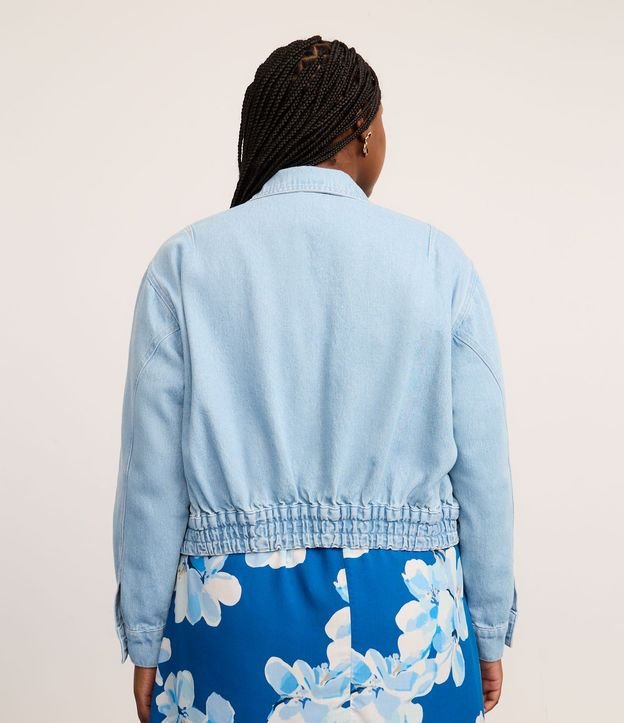 Campera en Jeans con Cintura Elástica Curve & Plus Size 4