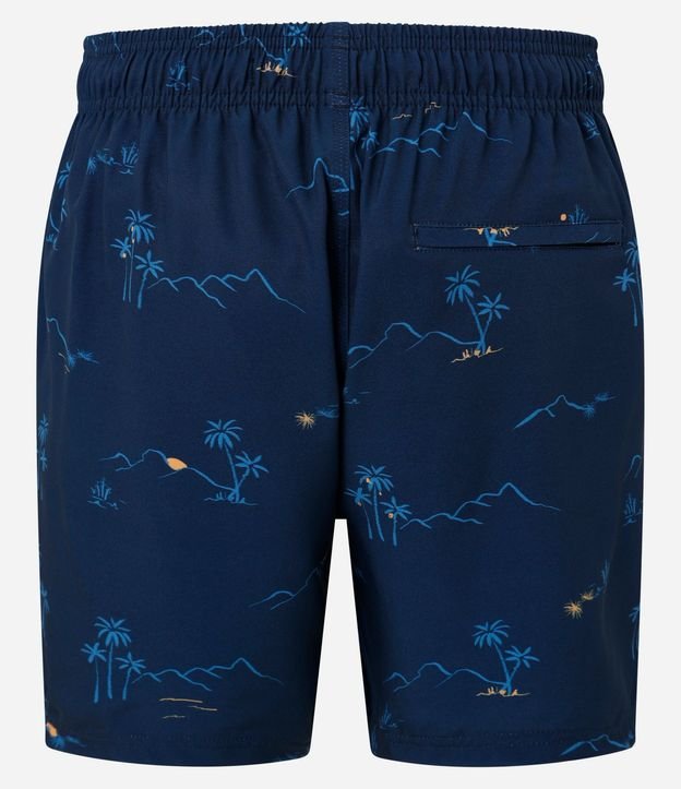 Bermuda de Baño con Estampa Mini Ilha 5