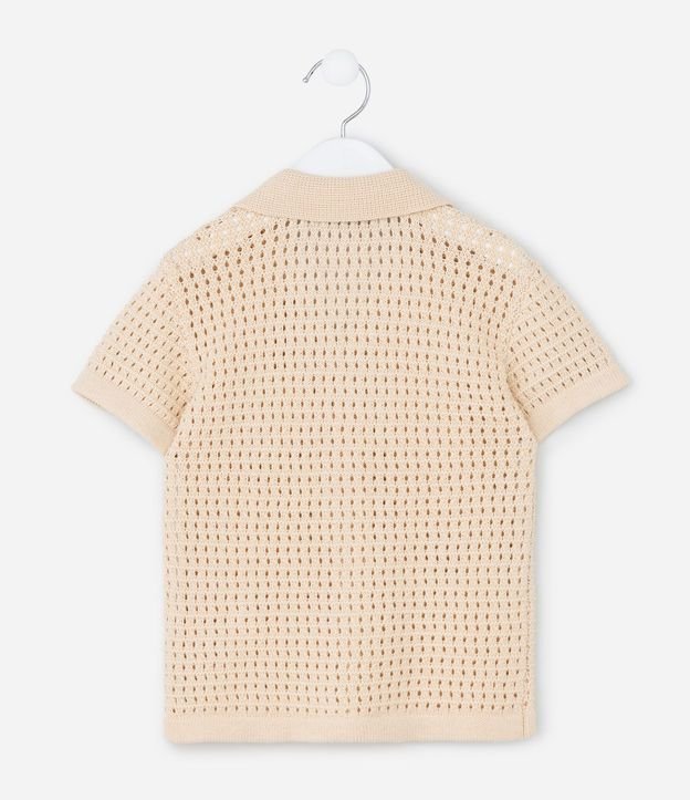 Camisa Infantil en Punto Maquinetada - Talle 1 a 6 años 3