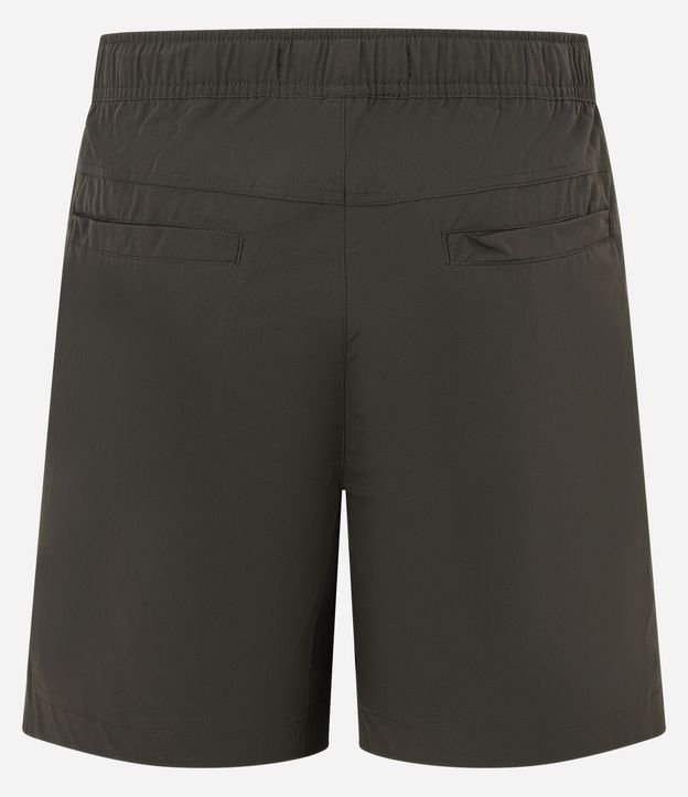 Bermuda Ripstop Liso con Cintura elástica y Cinturón 7