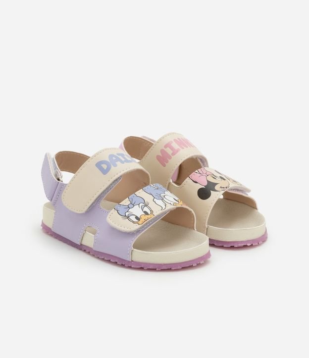 Sandalia Infantil en PU  Minnie y Margarita - Talle 20 a 27