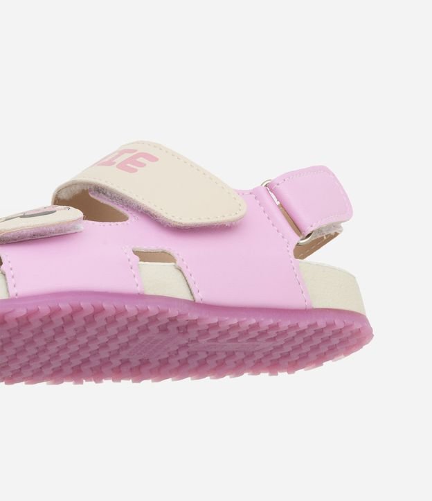 Sandalia Infantil en PU  Minnie y Margarita - Talle 20 a 27 4