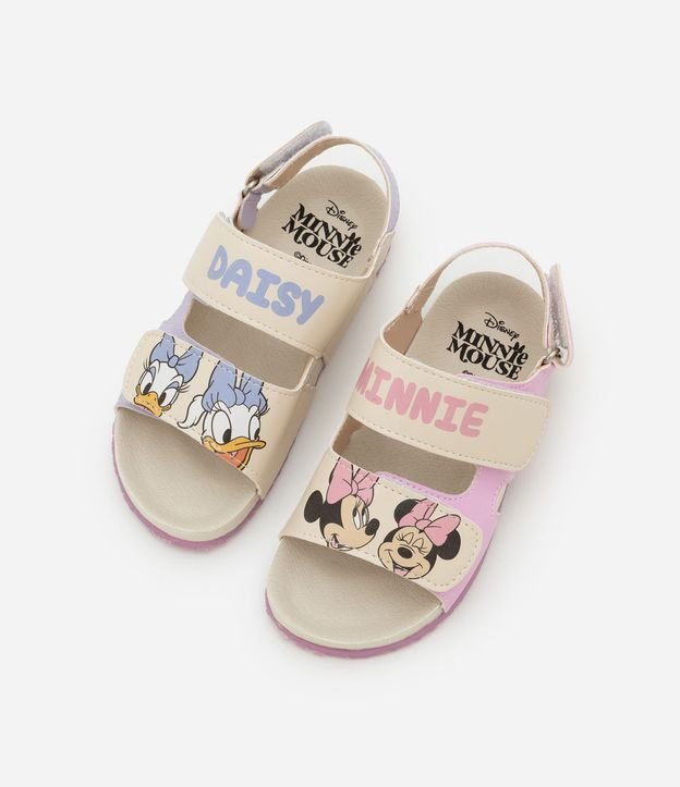 Sandalia Infantil en PU  Minnie y Margarita - Talle 20 a 27 6