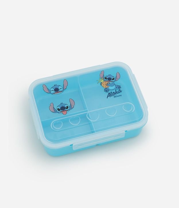 Contenedor Lunchera con Separadores de Stitch