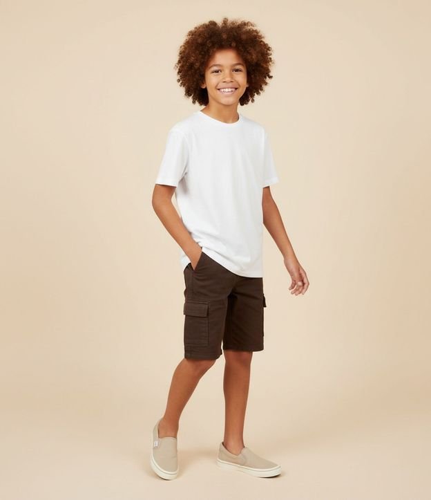 Remera Oversized Infantil en Suedine - Talle 5 a 14 años 1