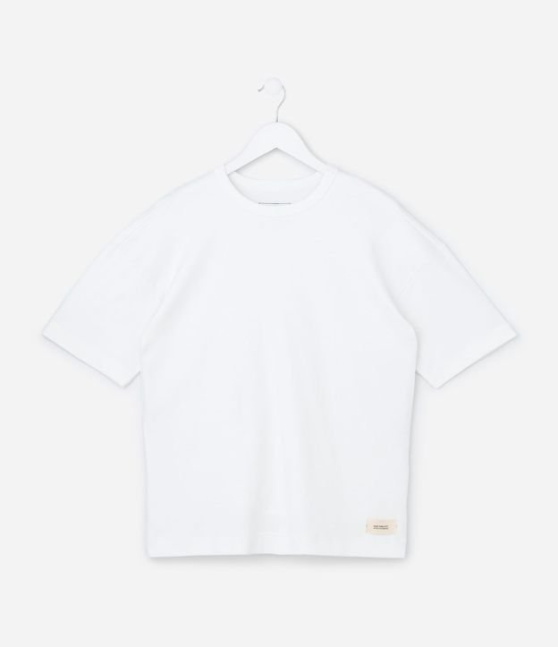 Remera Oversized Infantil en Suedine - Talle 5 a 14 años 2